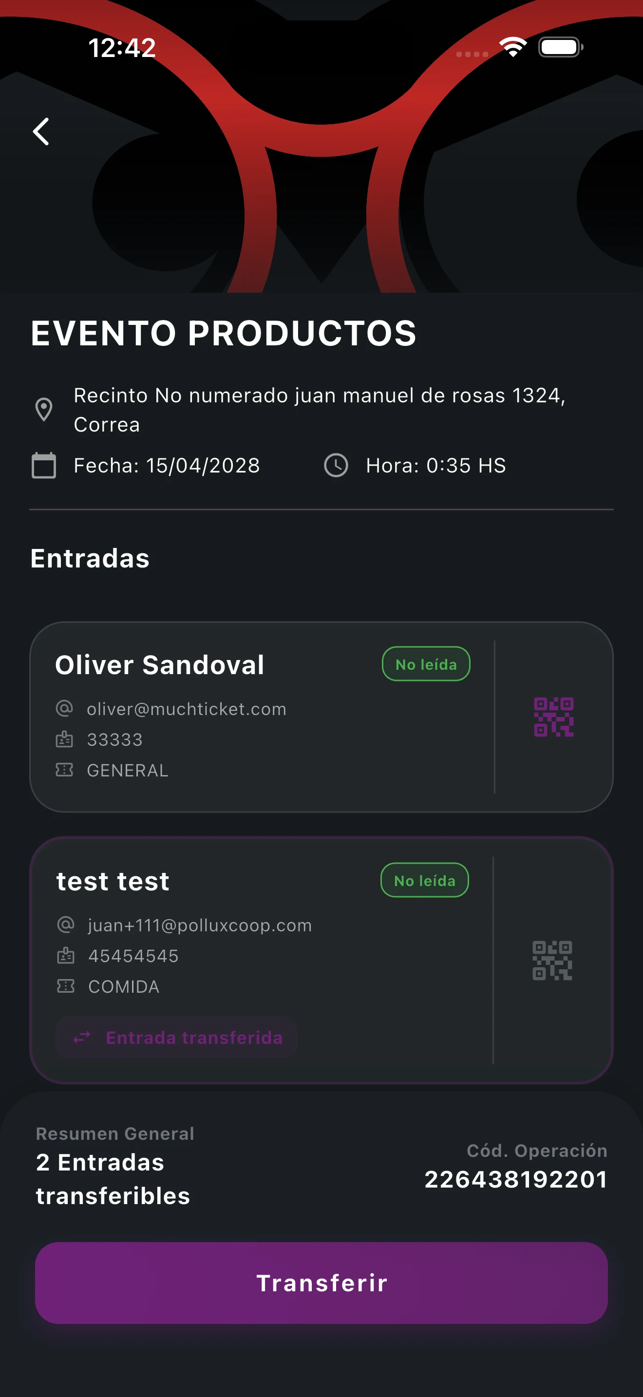 MuchWallet screenshot